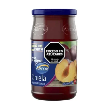 Mermelada arcor ciruela x390g