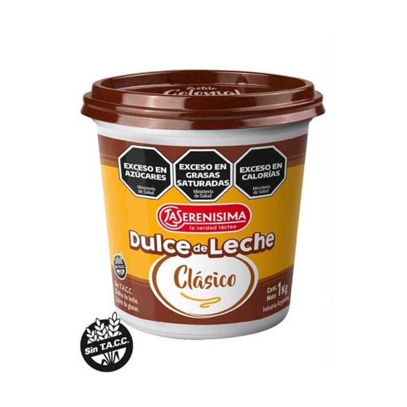 Dulce de leche la serenisima clásico x 1kg