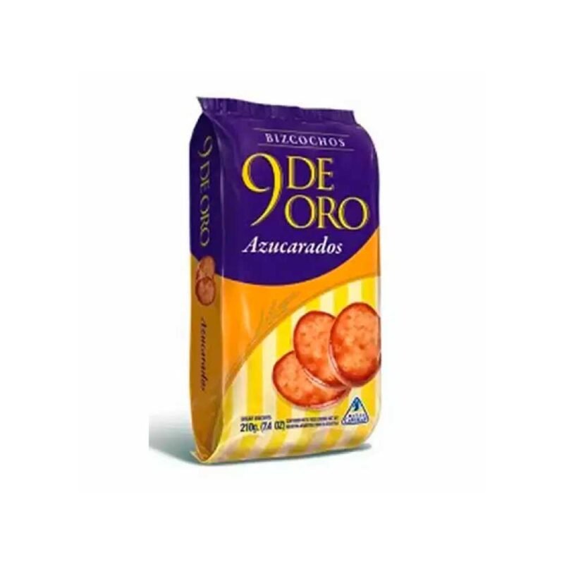 9 de Oro azucarada x 420g