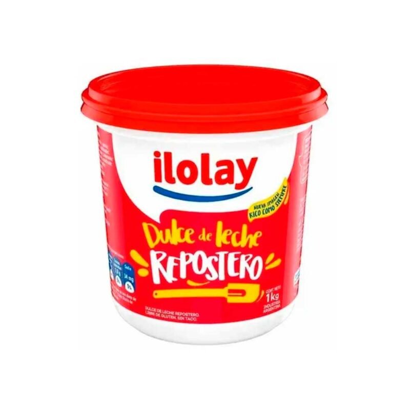 Dulce de leche ilolay repostero x 1kg