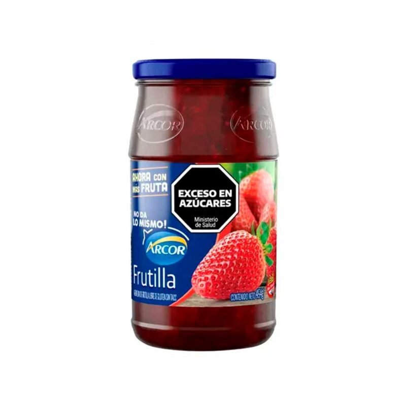 Mermelada arcor frutilla x390g