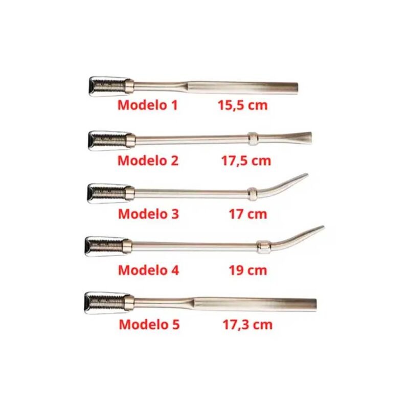 Bombillas acero varios modelos