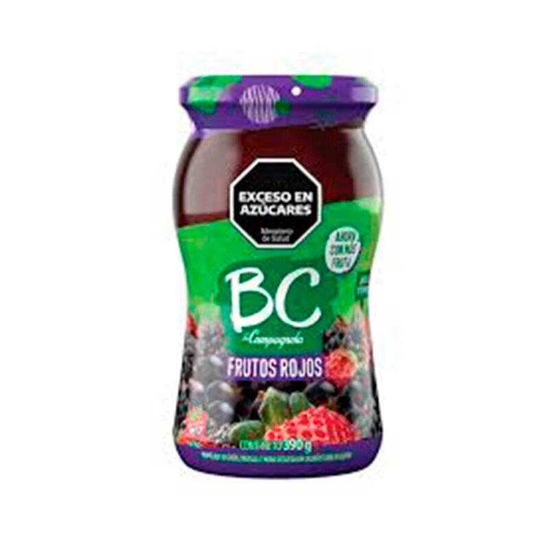 Mermelada bc frutos rojos x390g