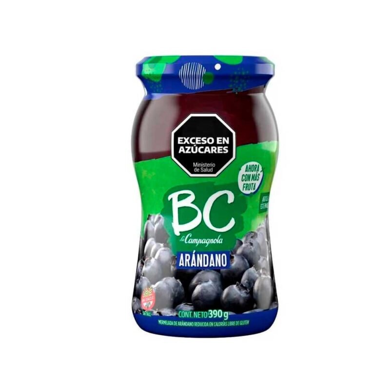 Mermelada bc arándanos x390g