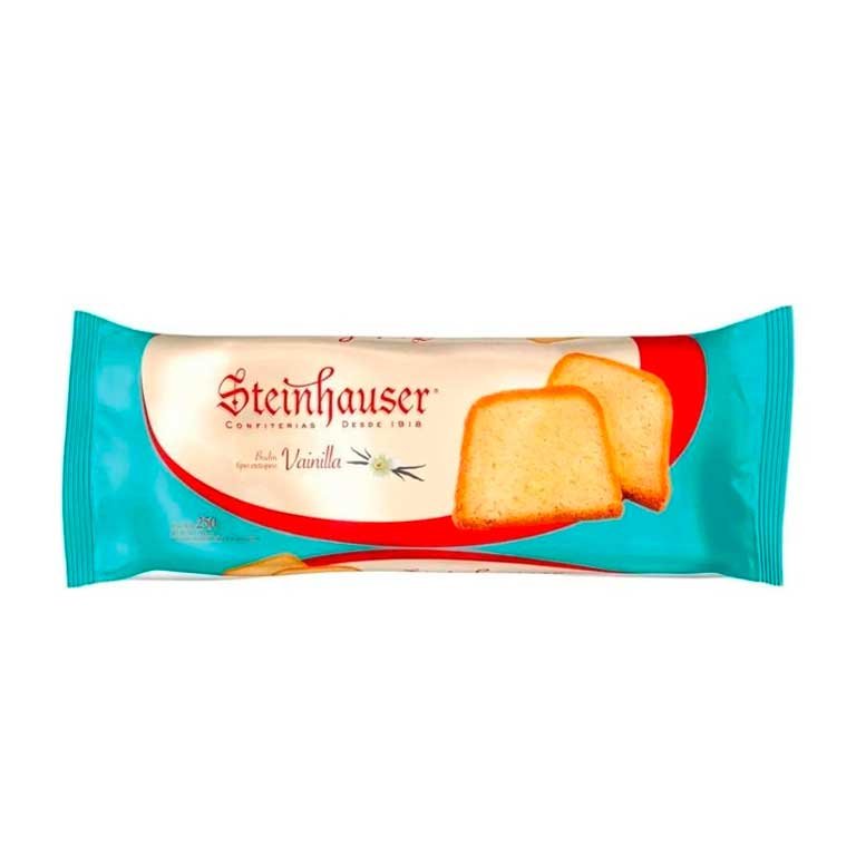 Budín steinhauser de vainilla x 250g.