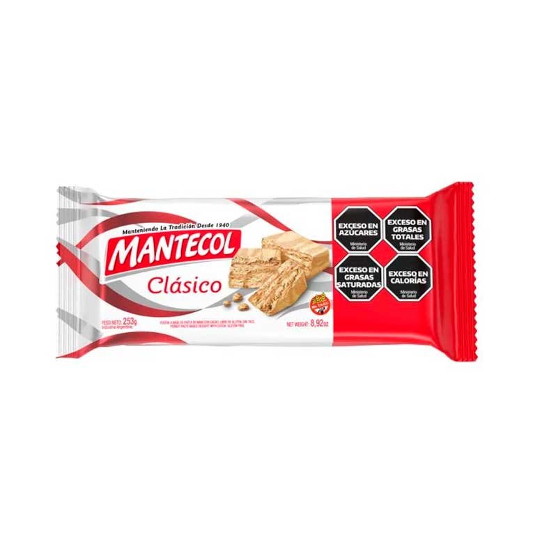 Mantecol clásico x 111g.Sin gluten.