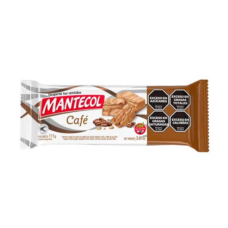 Mantecol con café x 111g.Sin gluten.