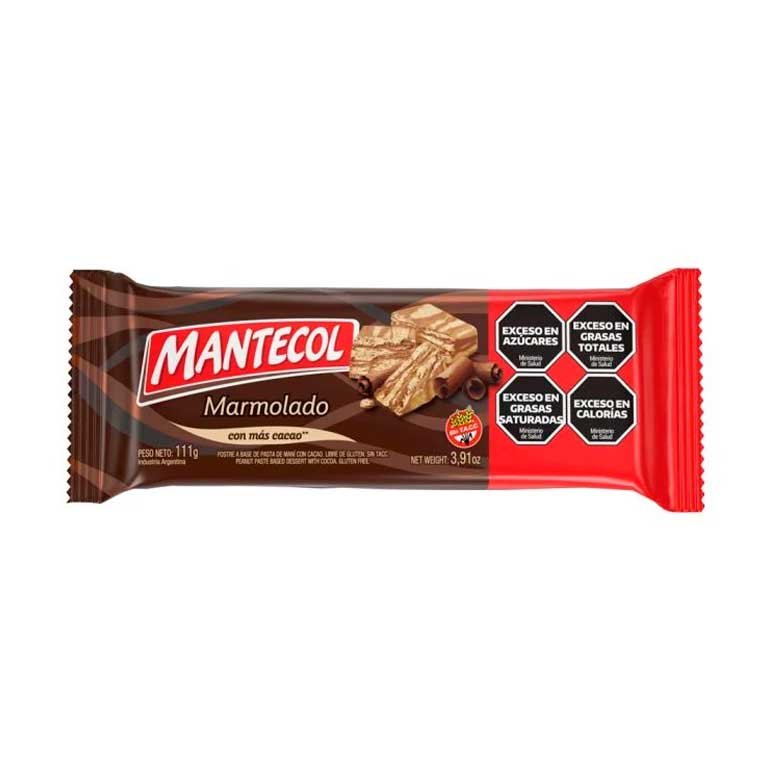 Mantecol marmolado x 111g.Sin gluten.