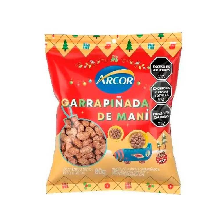Garrapiñadas clásicas Arcor x 80g. Sin gluten.