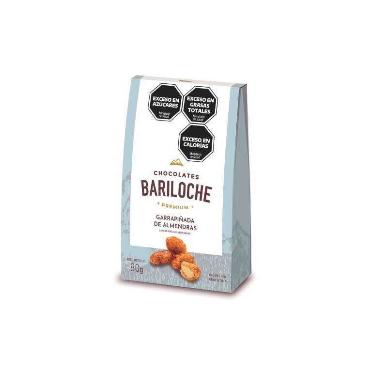 Garrapiñadas de almendras Bariloche x 80g.